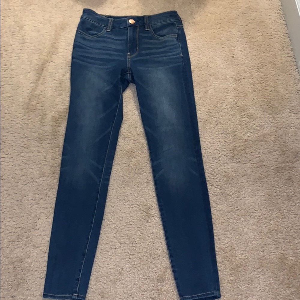 High rise jeans
